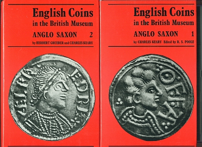 English Coins in the British Museum (Set) by Charles Keary & H.A. Grueber
